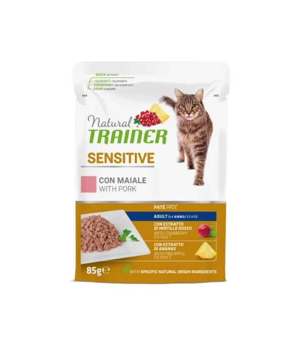 Natural Trainer Sensitive Maiale 85g
