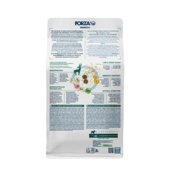 Forza 10 Medium Diet Cervo Con Patate 12 kg - immagine 2